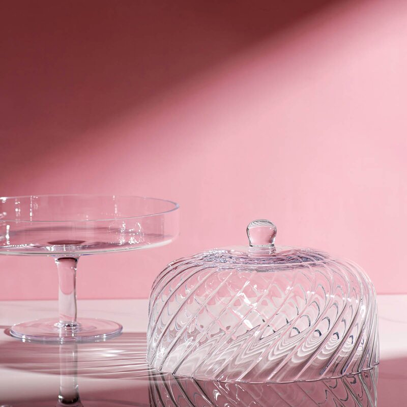 Stiernholm Classic kakefat 24 cm glass
