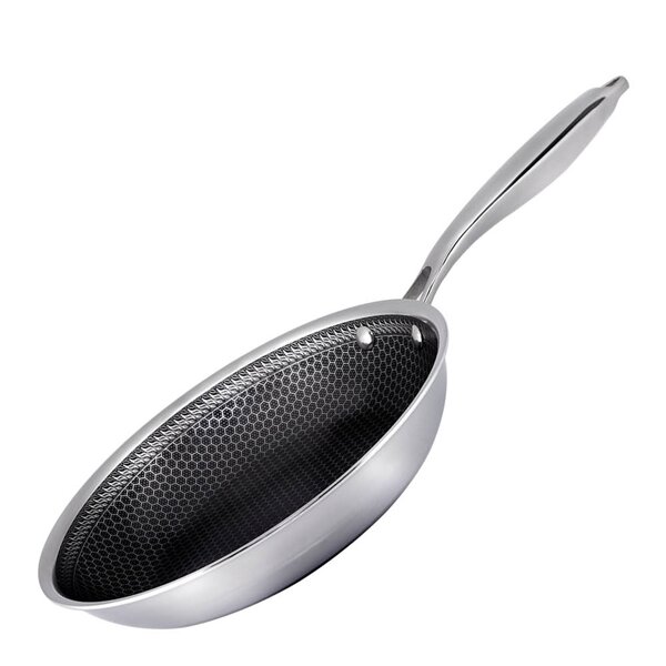 Haws Santo stekepanne 24 cm stål/svart