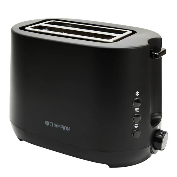 CHAMPION Brødrister 2 skiver BR300 750W svart