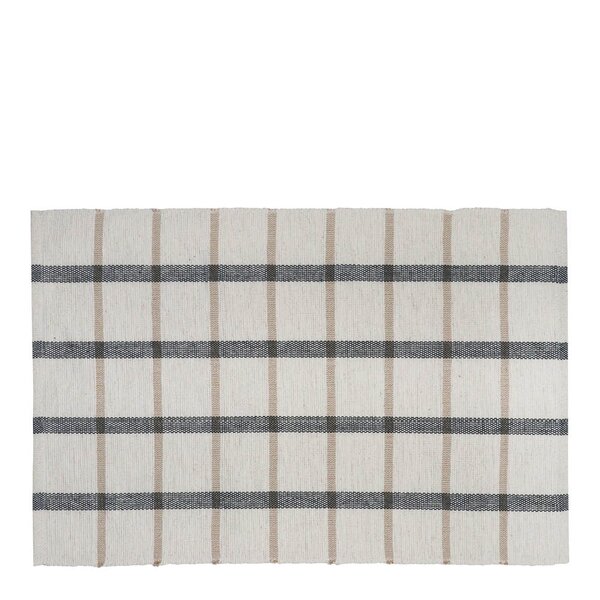 Holmen Eddy bordbrikke kurvet 34x48 cm blå/offwhite