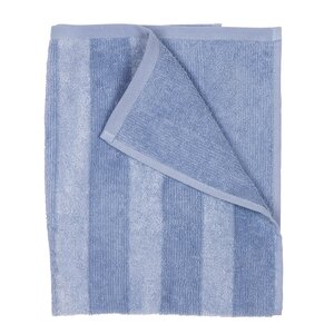 Fondaco Stripe håndkle 50x70 cm lyseblå