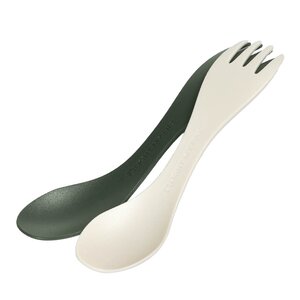 Light My Fire Swedish Spork Little turbestikk 14 cm 2 stk sagegreen/cream