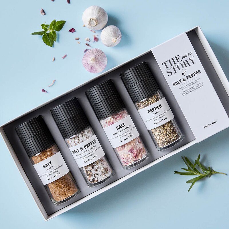 Nicolas Vahé Gaveeske salt og pepper 4 deler