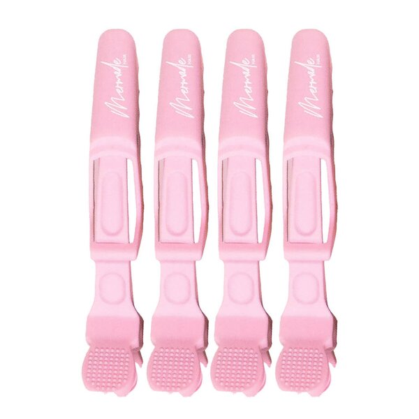 Mermade Grip hårklype 4 stk rosa
