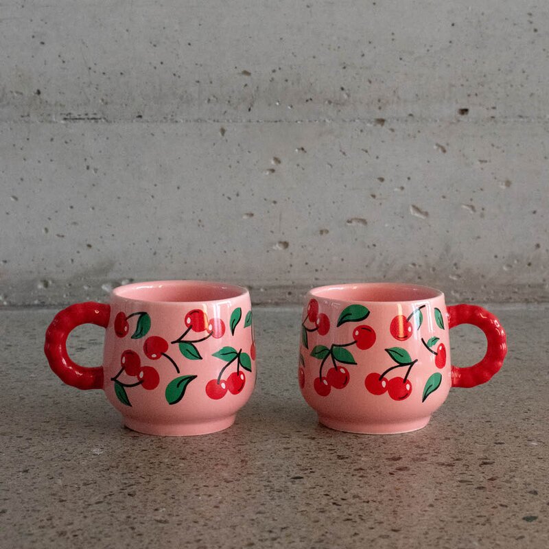 Bialetti Mercato Della Frutta espressokopp 6,5 cl 6 stk rosa