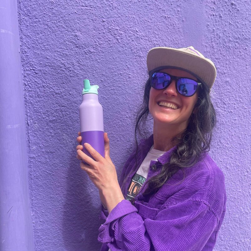 Klean Kanteen Rise vakumflaske 0,47L med sportslokk Orchid Kaleidoscope