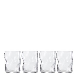 Stiernholm Organic Living vannglass 28 cl 4 stk klar