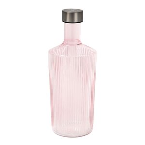 Paveau Ribbed Elegance flaske Pink 1,25L rosa