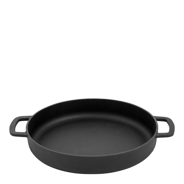 Combekk Støpejernspanne emaljert 28 cm svart