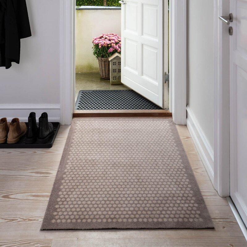 Tica Copenhagen Dot gulvmatte 130x90 cm beige