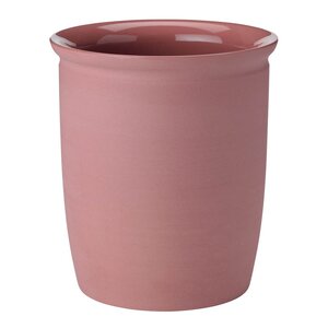 Knabstrup Keramik Knabstrup syltekrukke 1 L Mørk Rosa