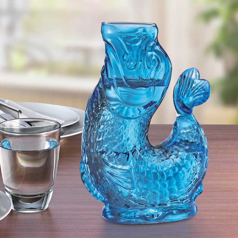 Cilio Nemo vannkaraffel 1L blå