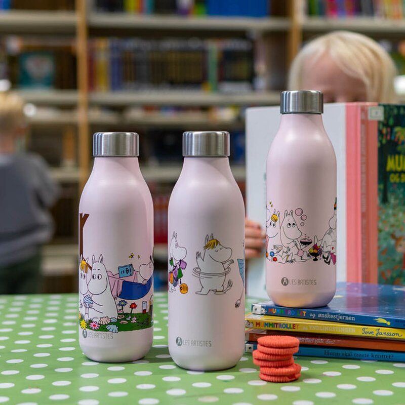 Les Artistes Bottle Up mummi termoflaske 0,5L opptreden rosa