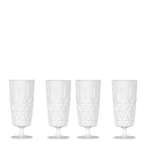 Sagaform Juni piknik glass på stett 20 cl 4 stk