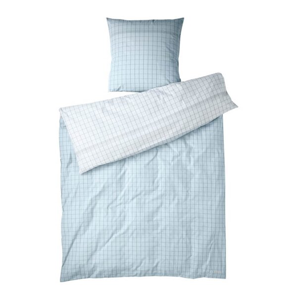Stelton Soft Home Vibeke Klint sengetøy 140x220 cm/50x70 cm blå