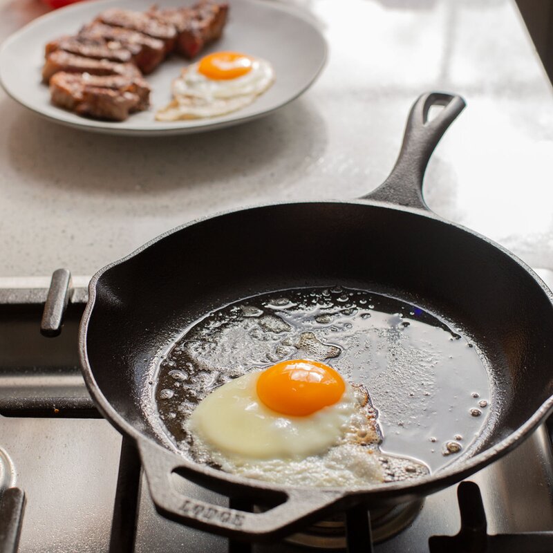 Lodge Cast Iron Chef Collection støpejernspanne 26 cm