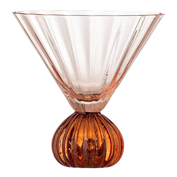 Bloomingville Taurin cocktailglass 30 cl rosa