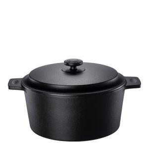 Sabor Moi støpejernsgryte 4,4L svart
