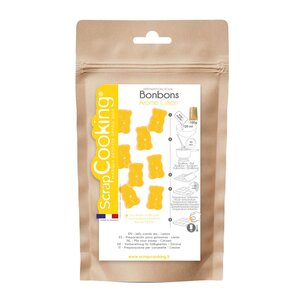 ScrapCooking Vingummi miks sitronsmak 100 g gul/brun
