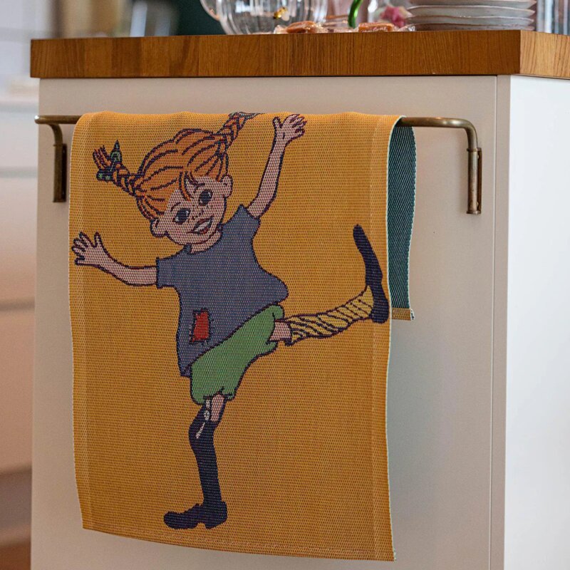 Ekelund Pippi kjøkkenhåndkle 40x60 cm Pippi