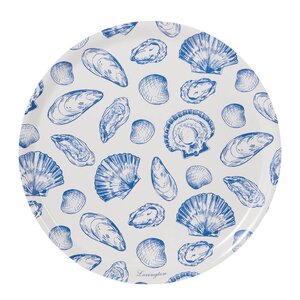 Lexington Serveringsbrett laminert dobbelsidig blå/hvit