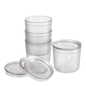 Light My Fire Tumbler With Snap Lid Short glass med lokk 25 cl 4 stk