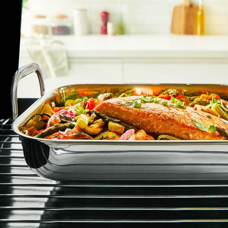 Tefal Emotion ovnsform liten 29x21 cm rustfritt stål