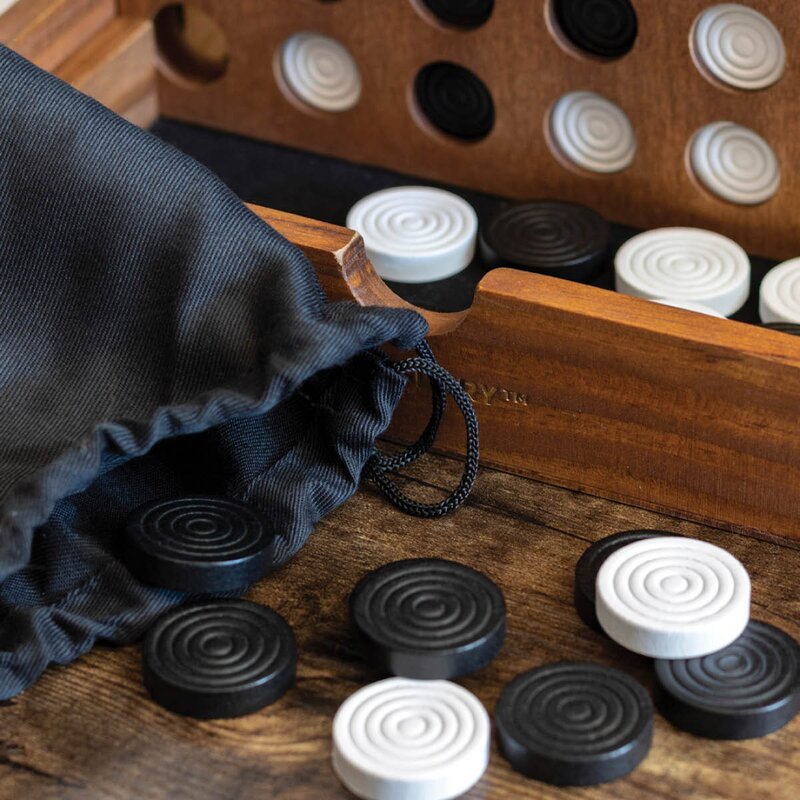 Iron & Glory Fire på rad 27x 21 cm tre