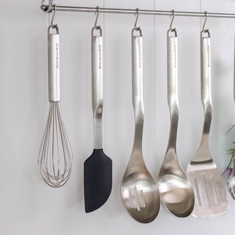 KitchenAid Premium slikkepott 31 cm rustfritt stål
