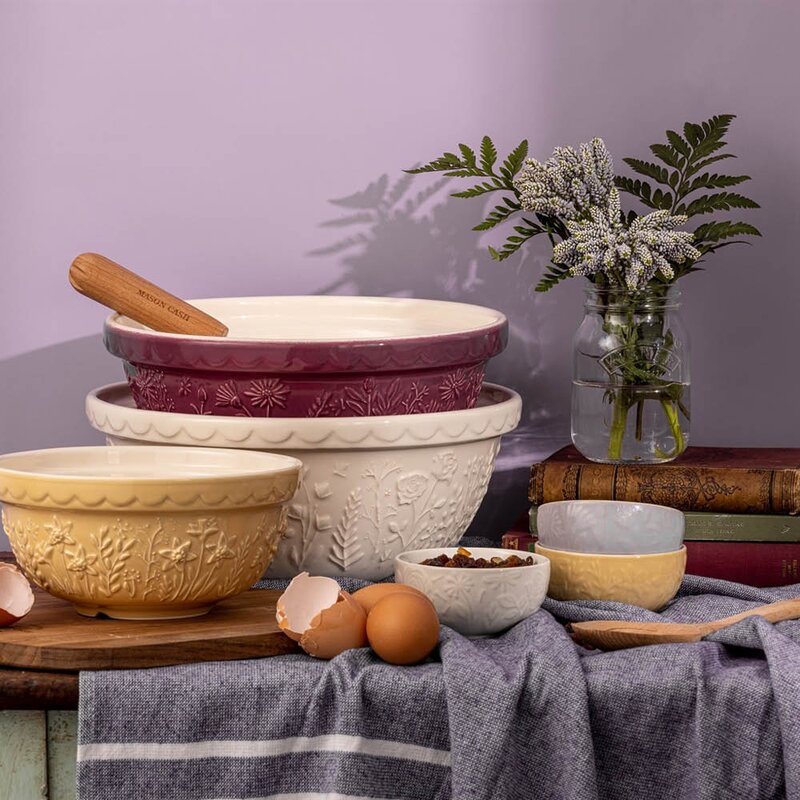 Mason Cash In The Meadow blandeskål S12 4L Rose krem