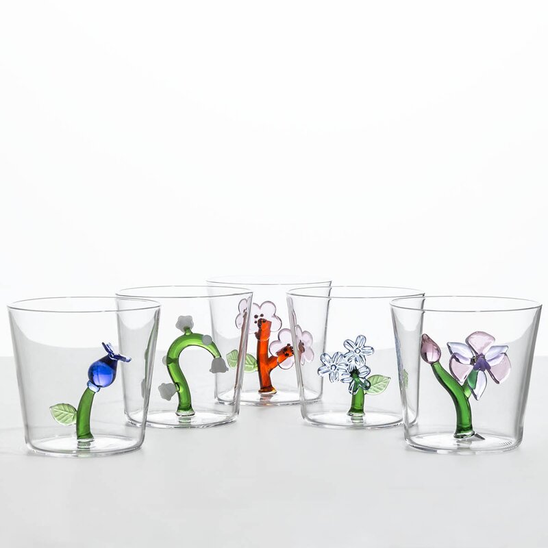 Ichendorf Milano Botanica vannglass 30 cl ferskenblomst