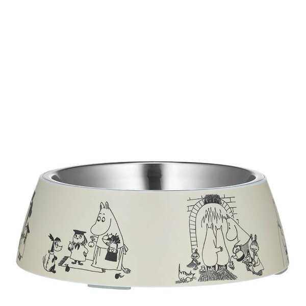 Muurla Mummi Pets matskål 650 ml 80 år lys gul