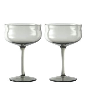 Paveau Swirl Coupe-cocktail glass 26 cl 2 stk Mist