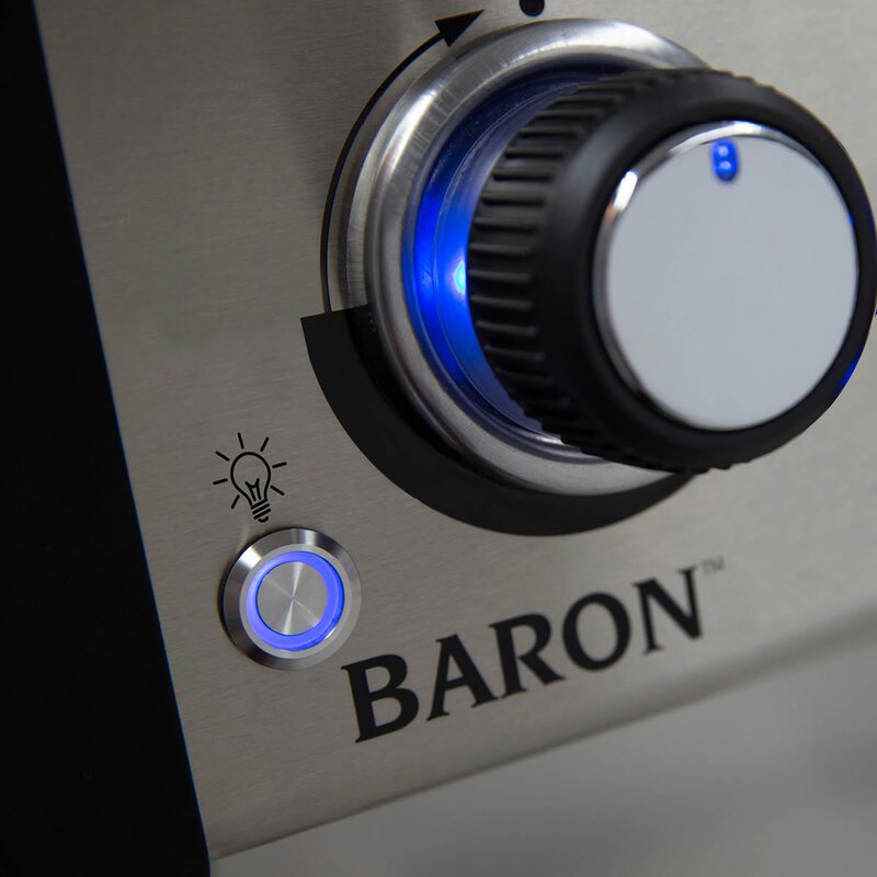 Broil King Gassgrill Baron S 490 IR med rotisseri og IR-brenner
