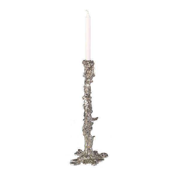 Pols Potten Drip lysestake 50 cm sølv