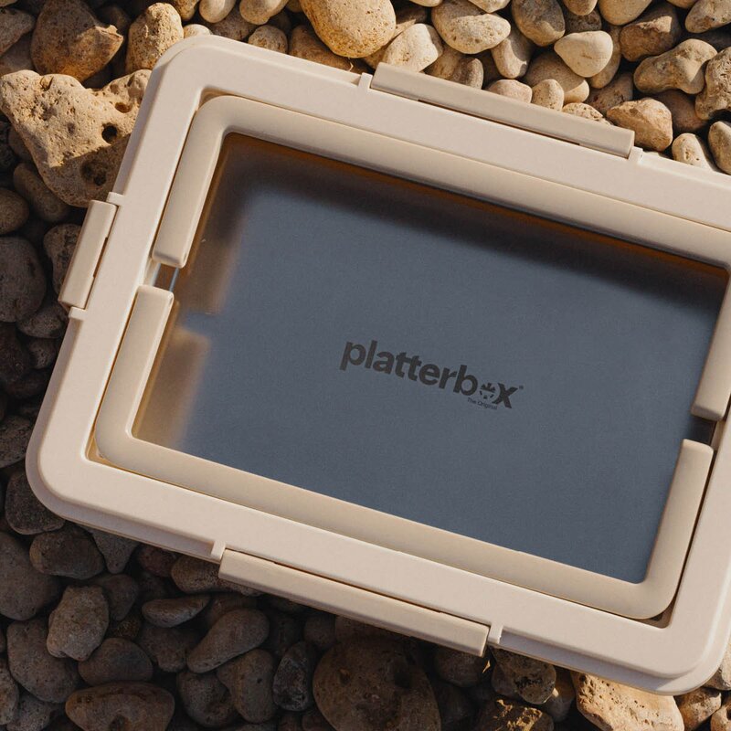 Platterbox Matboks isolert med kjøling 5,5L Salty Pebble