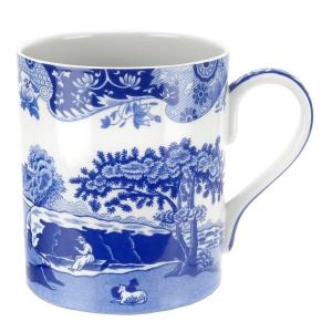 Spode Blue Italian krus 50 cl blå/hvit