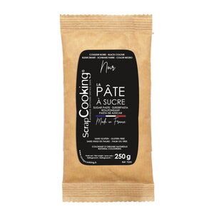 ScrapCooking Fondant 250 g svart