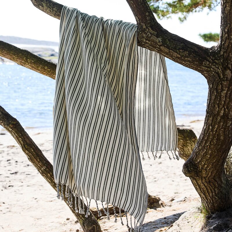 Sagaform Ella Hamam badehånkle 90x170 cm grønn