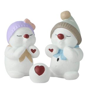 Klarborg Snømenn 2024 Elvi & Elius 6 cm