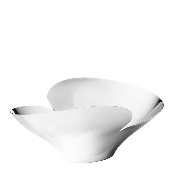 Georg Jensen Bloom skål 11x26 cm stål