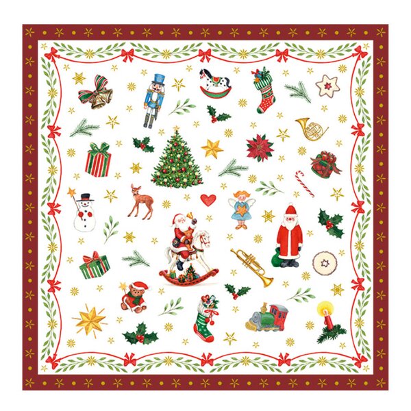 Ambiente Serviett 16,5x16,5 cm Ornaments All Over