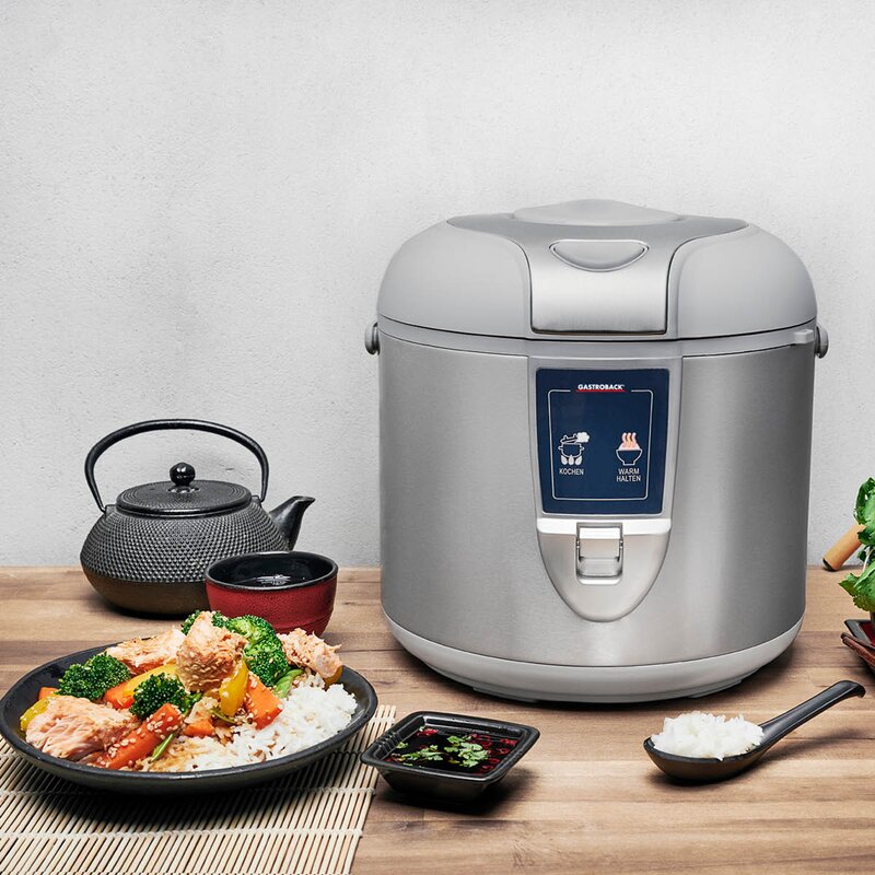 Gastroback Design Pro riskoker 5L rustfritt stål