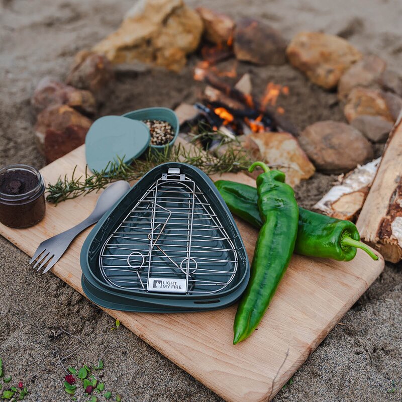 Light My Fire Grandpa-s FireGrill grillrist 16,5x16,5 cm rustfritt stål