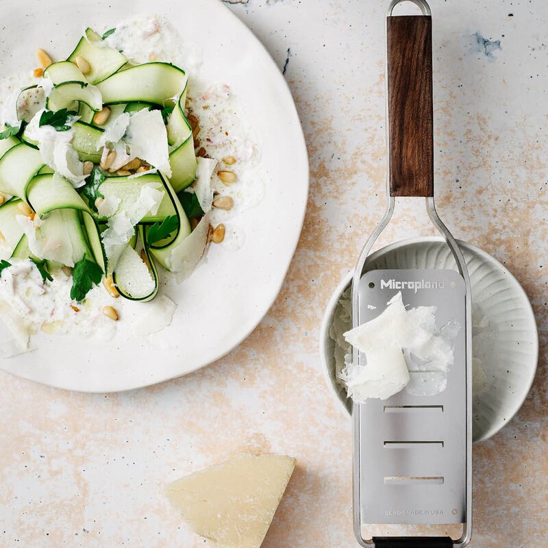 Microplane Master Large Shaver rivjern høvel valnøtt