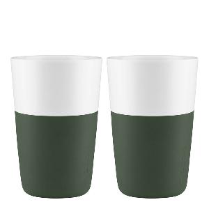 Eva Solo Cafe Latte krus 36 cl 2 stk emerald green