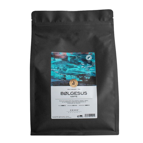 Cemo Bølgesus kaffe filtermalt 1 kg