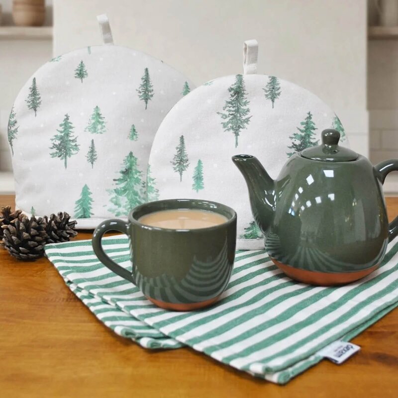 Dexam Winter Forest tevarmer liten Stone