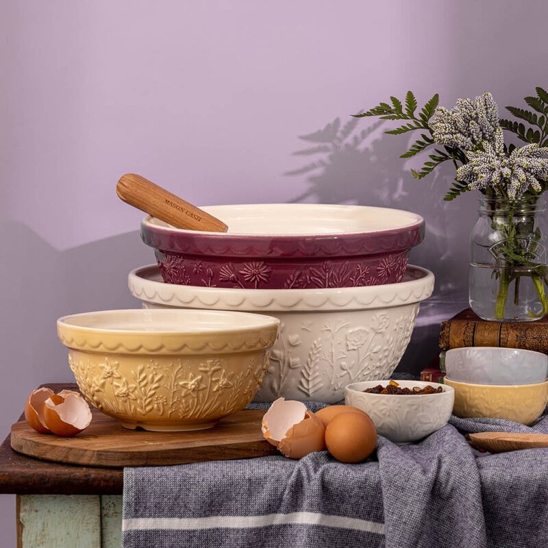 Mason Cash In The Meadow blandeskål S30 1,1L Påskelilje gul