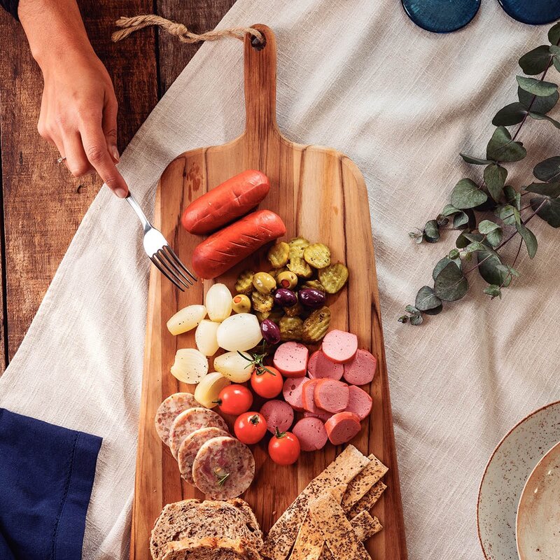 Tramontina BBQ by Hellstrøm skjærefjøl 65 cm teak